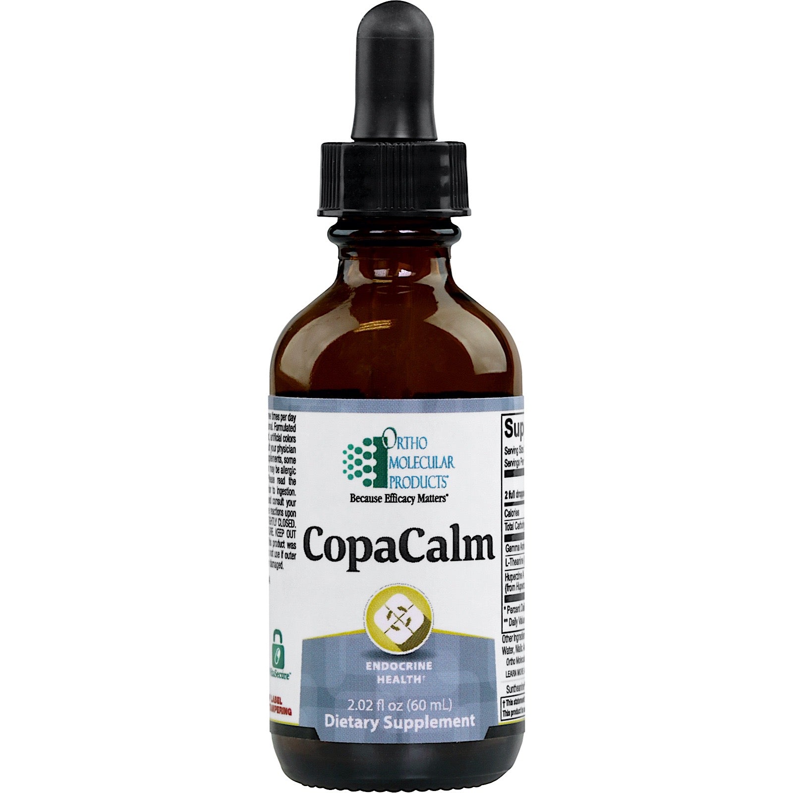 Ortho Molecular, copaCalm, 2.02 fl OZ UPC 615033009069 | Hilife Vitamins